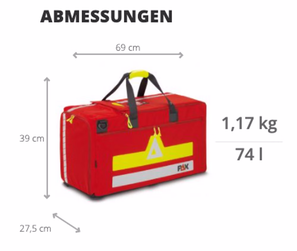 PAX Bekleidungstasche L Blau