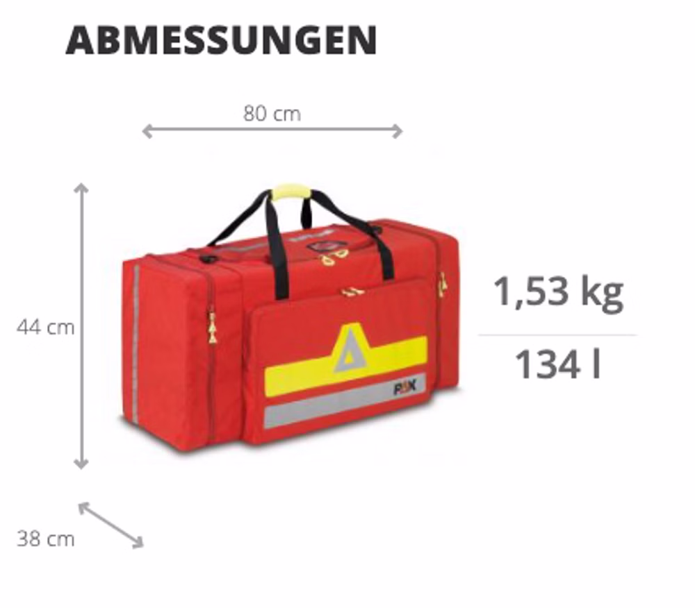 PAX Bekleidungstasche XL Schwarz