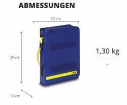 PAX Fahrtenbuch Multiorganizer KF mit Klemmbrett DIN A4 Blau
