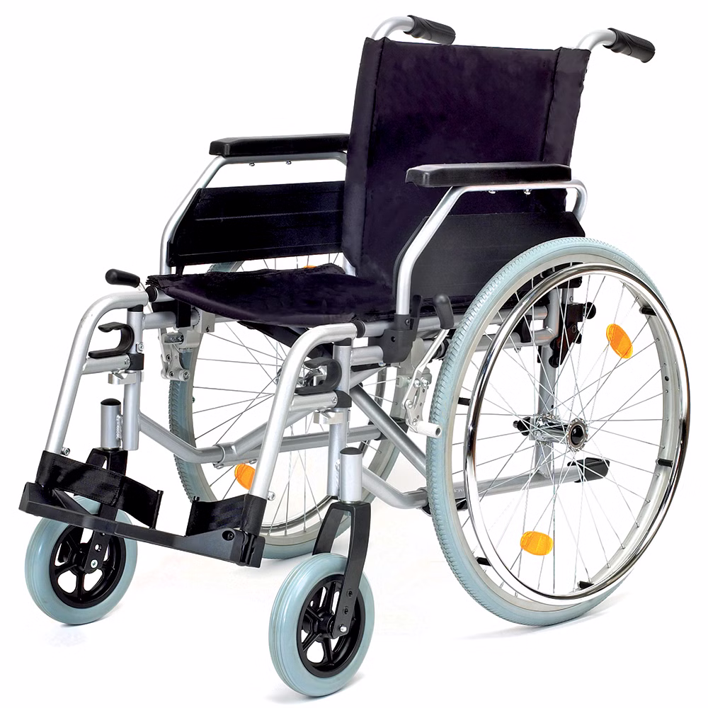 Rollstuhl Alu-Light 43-45cm Sitzbreite