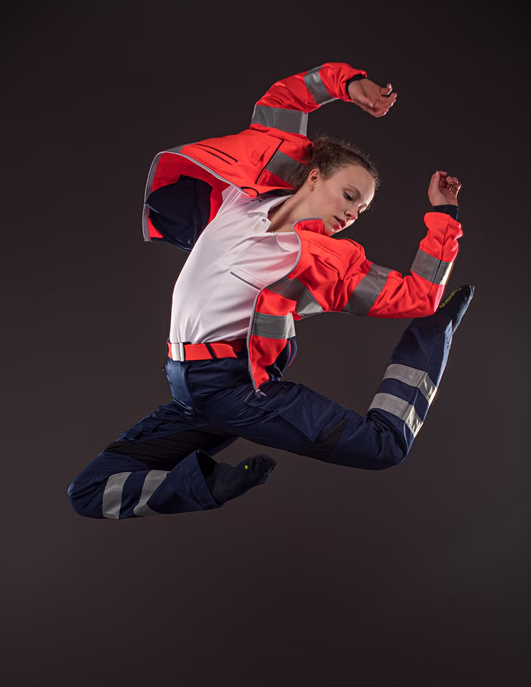 Rescuewear Einsatzhose Advanced Marineblau mit Stretch Unisex 22