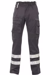 Rescuewear Einsatzhose Advanced Grau mit Stretch Unisex 23