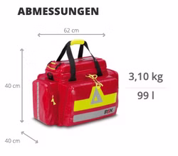 PAX Dresden Notfalltasche Rot