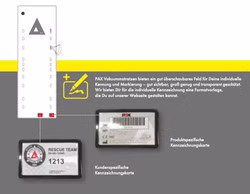 PAX I-MAT Vakuummatratze mit Griffen und Transporttasche