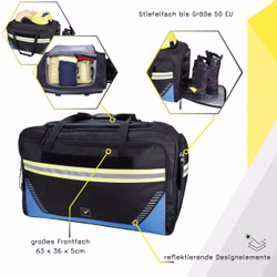 Tee-uu RAGBAG EVO Bekleidungstasche schwarz/blau