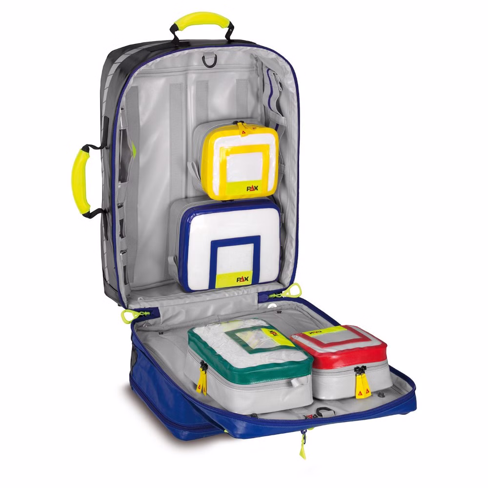 PAX Notfallrucksack Wasserkuppe L-FT mit Fronttasche Rot