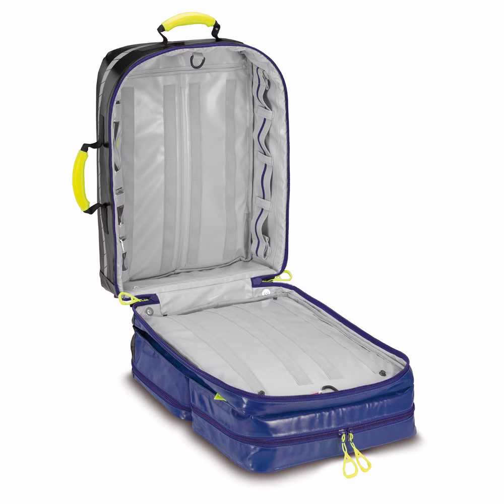 PAX Notfallrucksack Wasserkuppe L-FT2 mit 2 Fronttaschen Blau