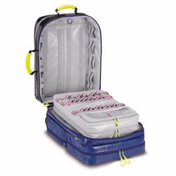PAX Notfallrucksack Wasserkuppe L-FT2 mit 2 Fronttaschen Blau