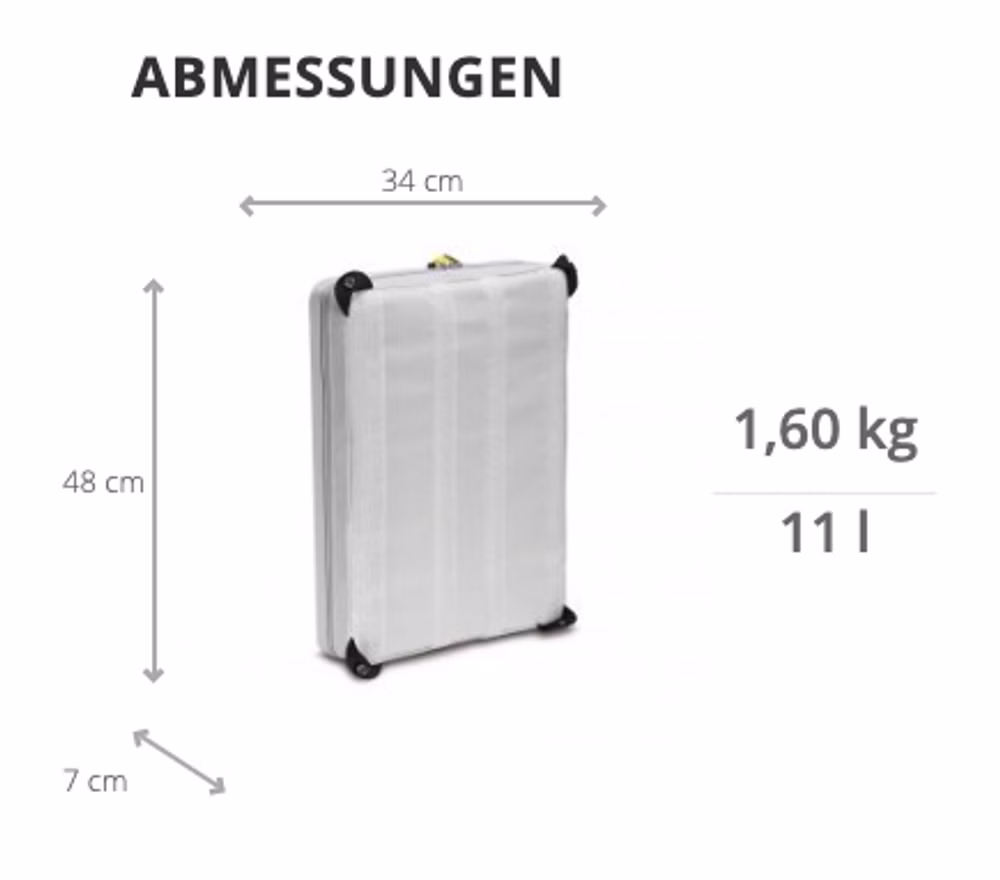 PAX Mittelwand Ampullarium für Wasserkuppe Notfallrucksäcke