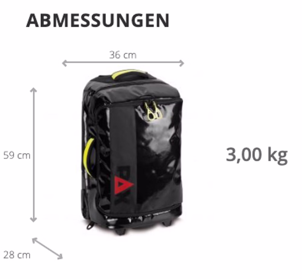 PAX Reisetrolley Reisekoffer mit Rollen M