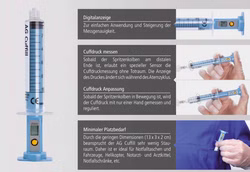 VBM AG Cuffill Digitale Spritze zur Cuffdruckmessung