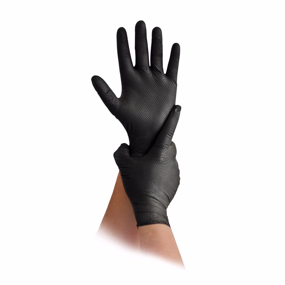 MaiMed Diamond Grip Nitrilhandschuh mit Texturierung (50 Stück) S