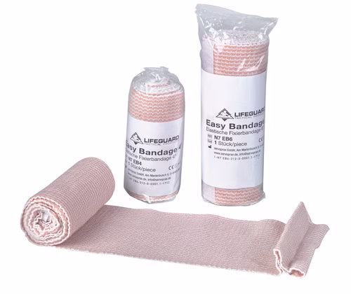 Lifeguard Easy Bandage (elastisch) mit eingearbeiteten Klettstreifen