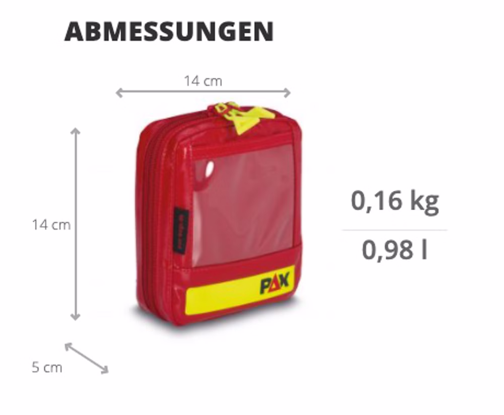 PAX Pro Series Ampullarium BTM 9 gelb