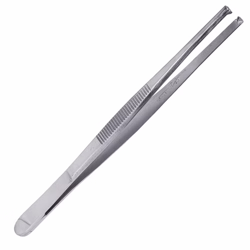Chirurgische Pinzette 14cm 2 Zähne
