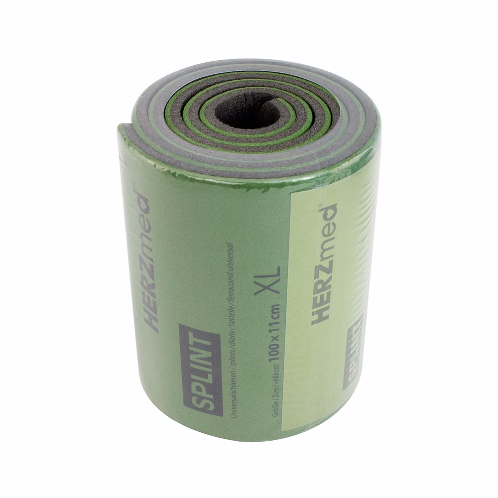 HERZmed Splint Universalschiene XL olivgrün (gerollt)