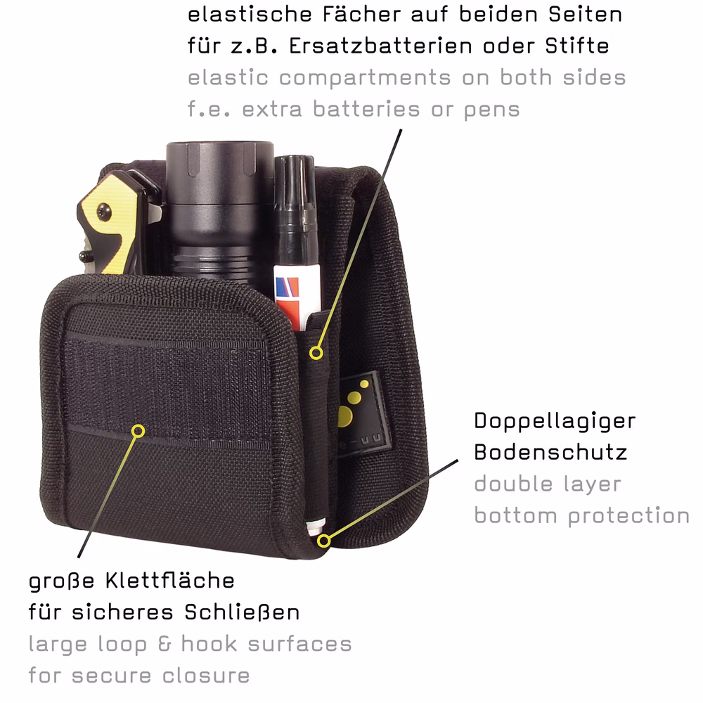 Tee-uu DUPLEX TAC Molle-Holster für Lampe und Messer