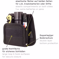 Tee-uu DUPLEX TAC Molle-Holster für Lampe und Messer