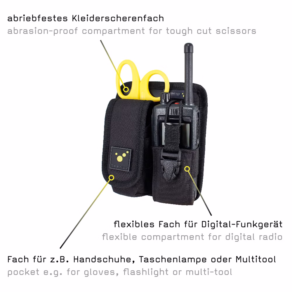 Tee-uu RADIO PLUS Digitalfunk-Holster