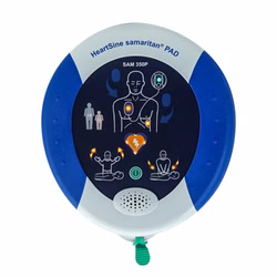 HeartSine 350P / 360P Defibrillator mit Metronom 350P (Halbautomat mit manueller Schockabgabe)
