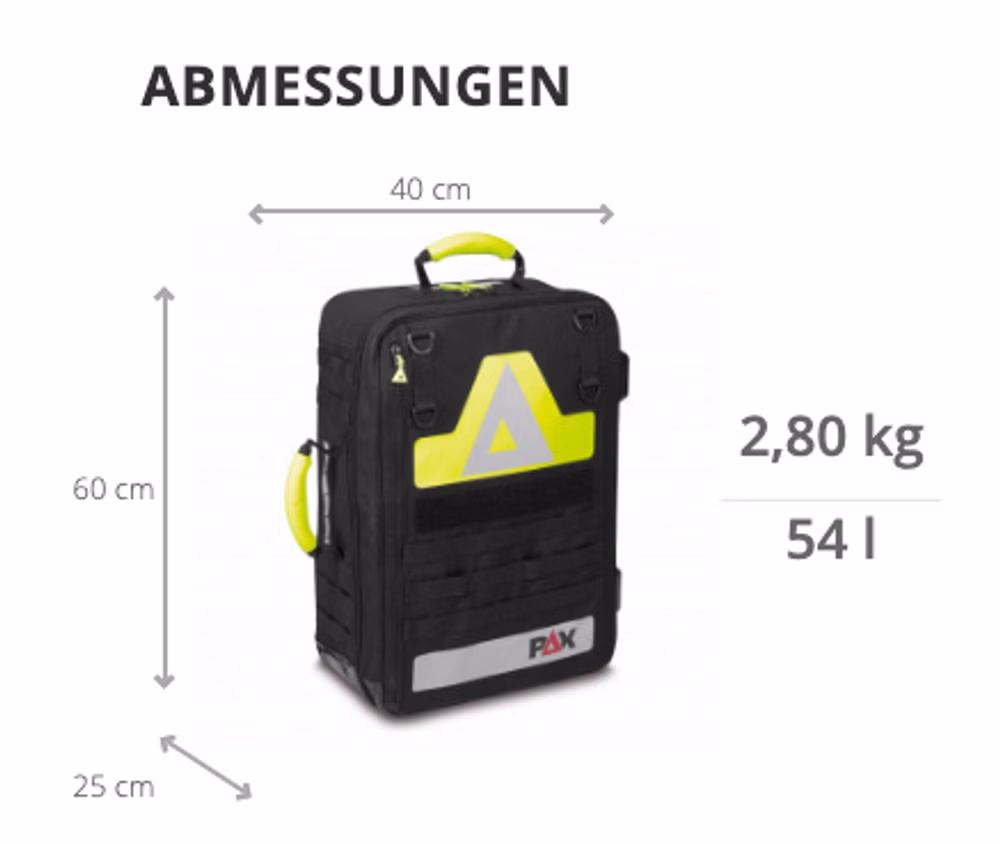 PAX Univeralrucksack Material