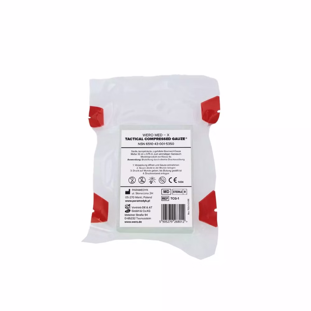 Wero Med-X Tactical Compressed Gauze