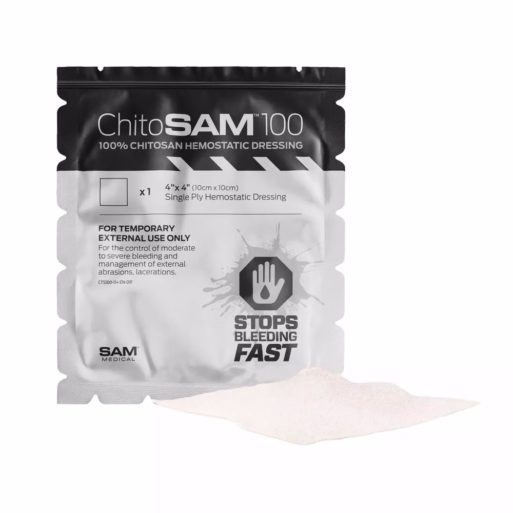 SAM Medical ChitoSAM 100 Kompresse 10x10