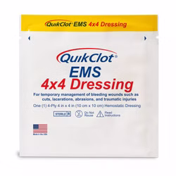 QuikClot EMS Kompresse 10x10cm Gauze