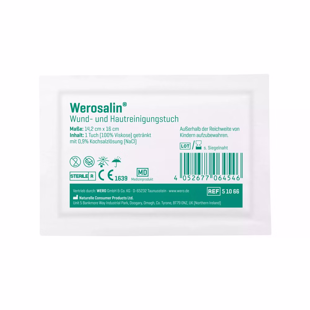 Werosalin Wund- und Hautreinigungstuch