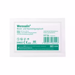 Werosalin Wund- und Hautreinigungstuch