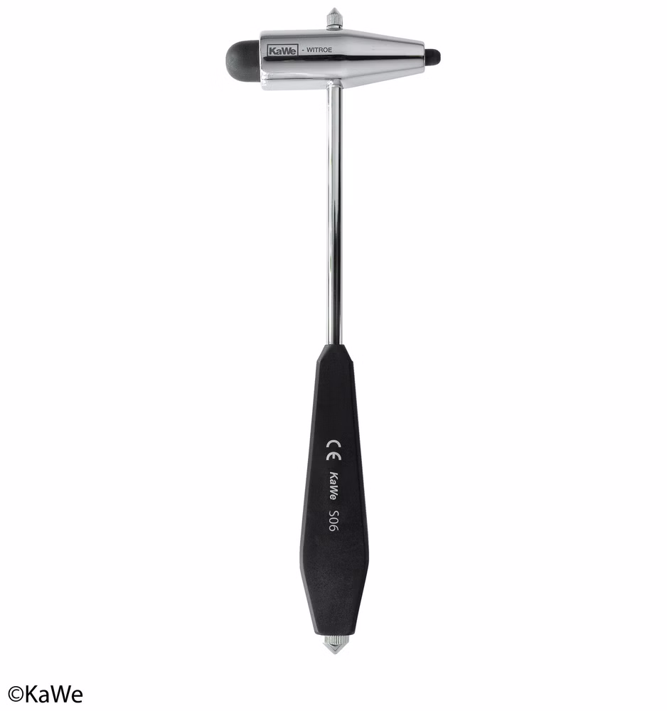 KaWe Reflexhammer Witroe mit Pinsel und Nadel