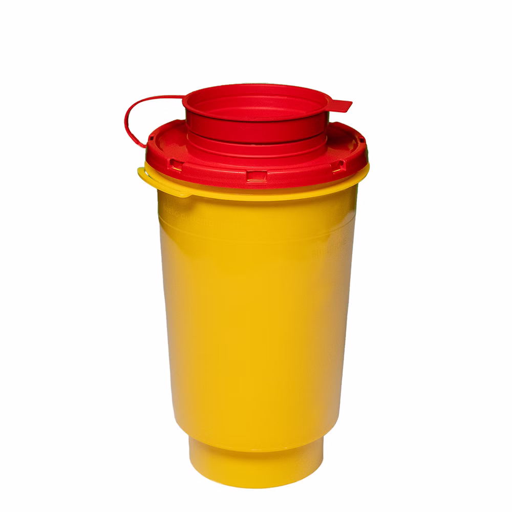 Kanülenabwurfbehälter Abwurfbox 0,6 Liter