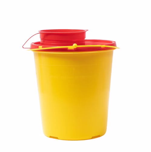 Kanülenabwurfbehälter Abwurfbox 1,5 Liter