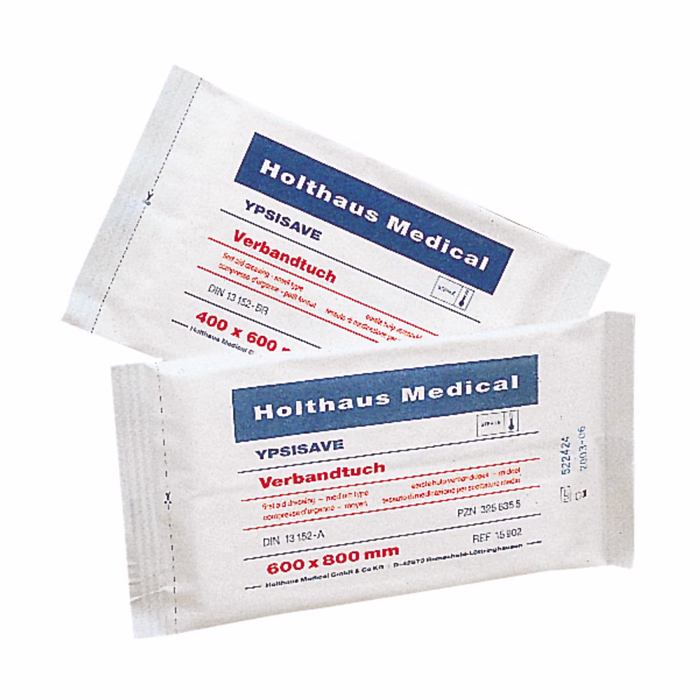 Holthaus YPSISAVE Verbandtuch DIN 13152 klein