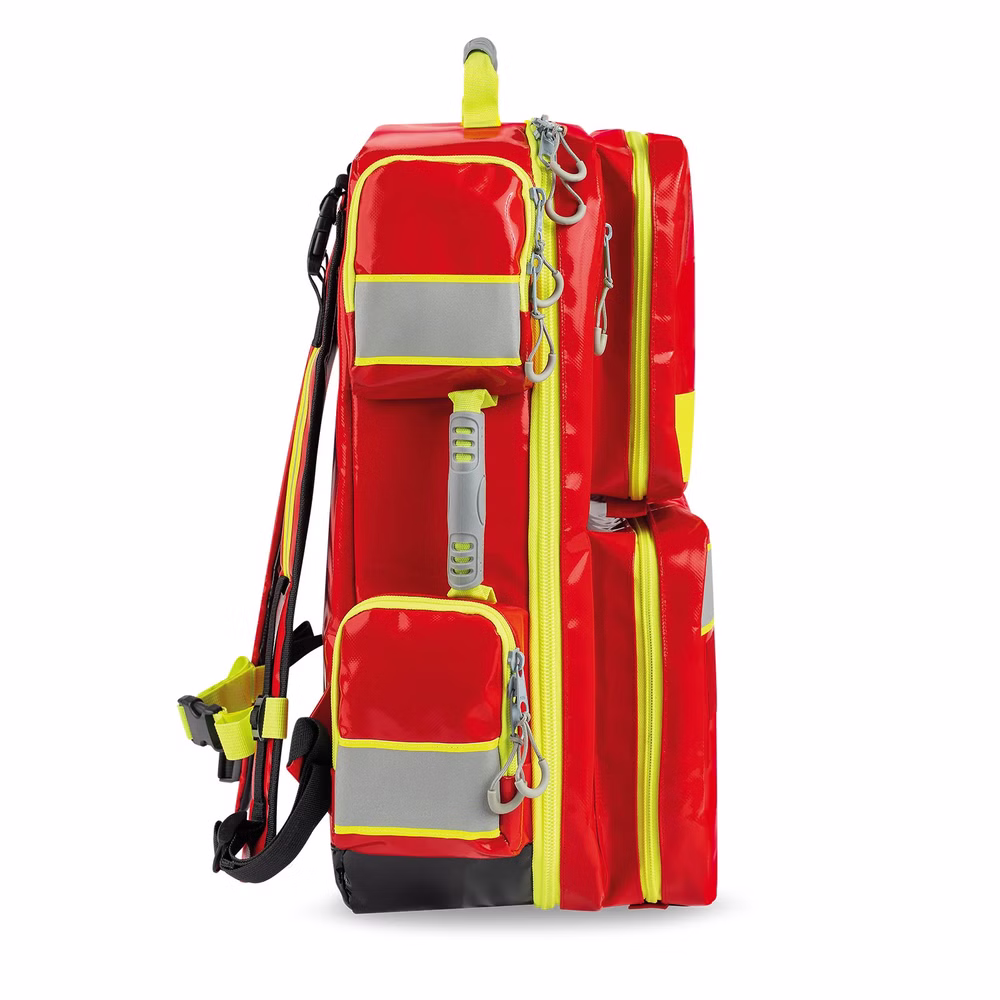 Lifebag XL Großer Notfallrucksack aus Planmaterial Rot