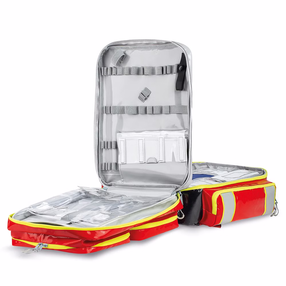Lifebag XL Großer Notfallrucksack aus Planmaterial Rot