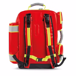 Lifebag XL Großer Notfallrucksack aus Planmaterial Rot