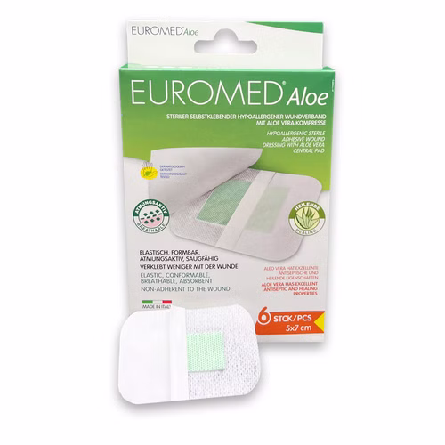 Holthaus Wundverband Aloe Vera (6 Pflaster)