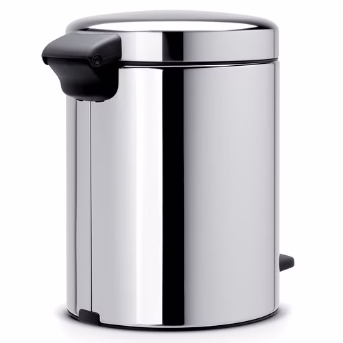 Brabantia Tret Abfalleimer 5 Liter mit Kunststoffeinsatz und Soft-Close
