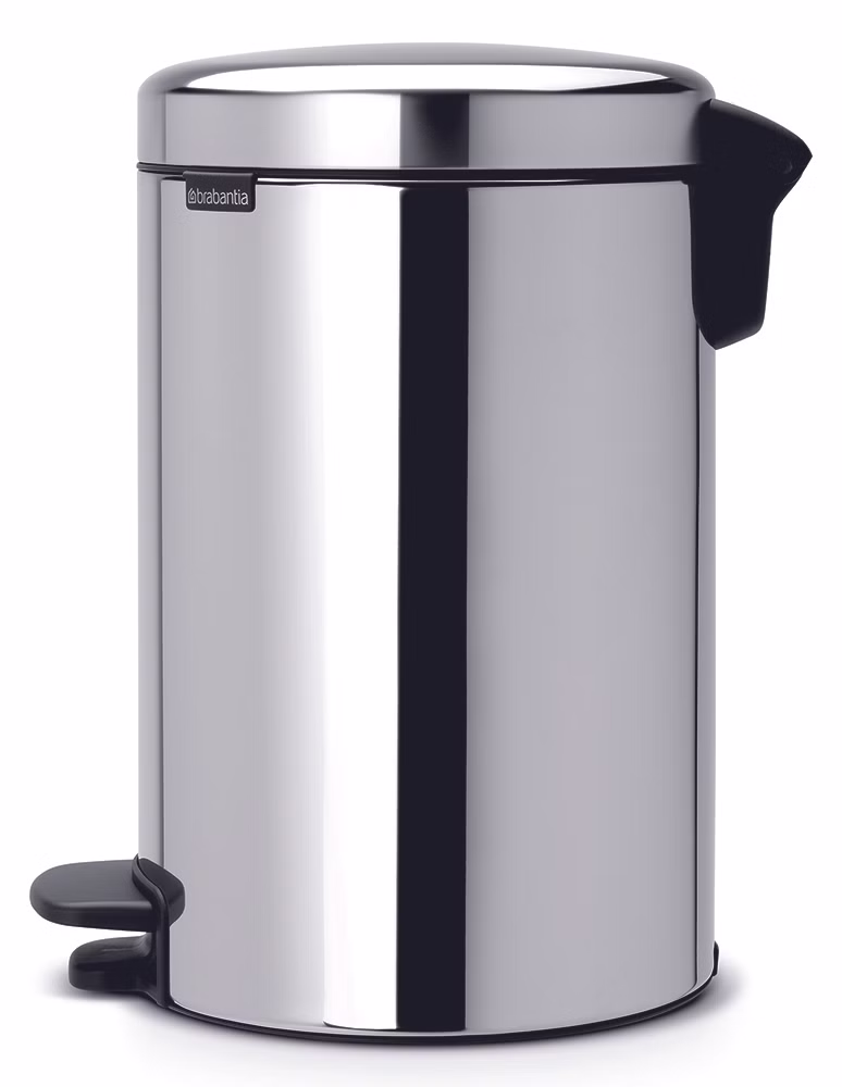 Brabantia Abfalleimer 12 Liter mit Kunststoffeinsatz und Soft-Close