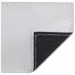 Reflexschild mit Beschriftung 35x5cm Klett für Notfallrucksäcke und -taschen Gelb