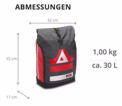 PAX Roller Daypack Rucksack grün