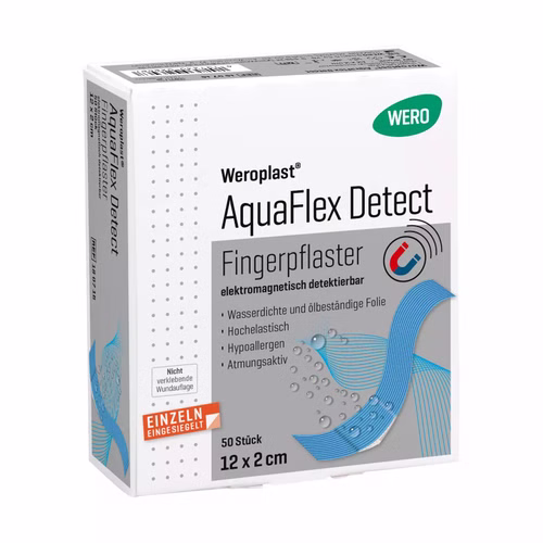 Weroplast AquaFlex Detect Fingerpflaster (50 Stück)