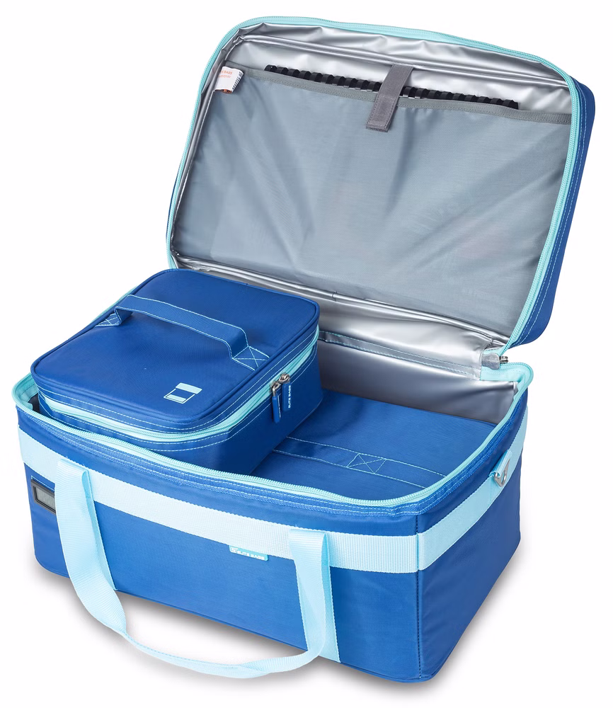Elitebags MINI COOLS Labortasche mit Thermometer