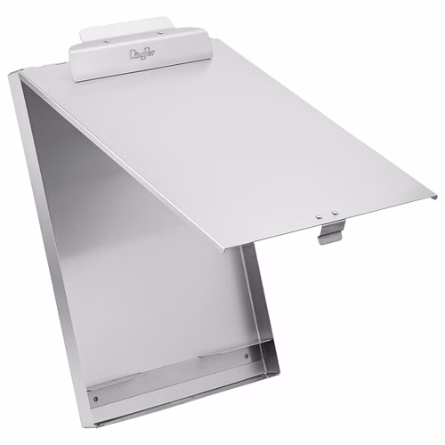 Läufer Formularhalter Aluminum mit Box unten öffnend