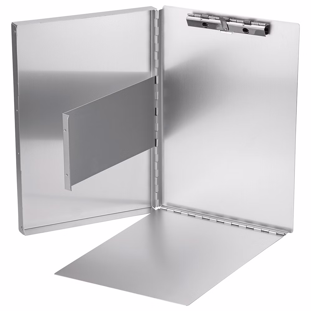 Läufer Formularhalter Aluminium mit Box seitlich öffnend