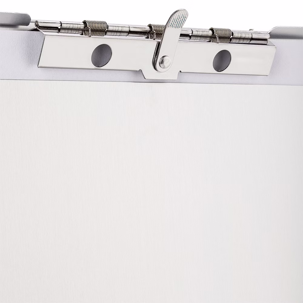 Läufer Formularhalter Aluminium mit Fach und Zwischenlage