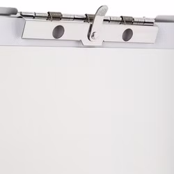 Läufer Formularhalter Aluminium mit Fach und Zwischenlage