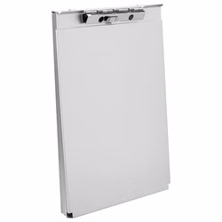 Läufer Formularhalter Aluminium mit Fach und Zwischenlage