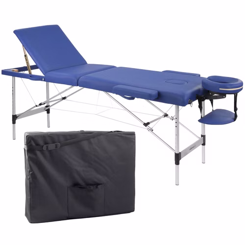 Holthaus portable und zusammenklappbare Koffermassageliege